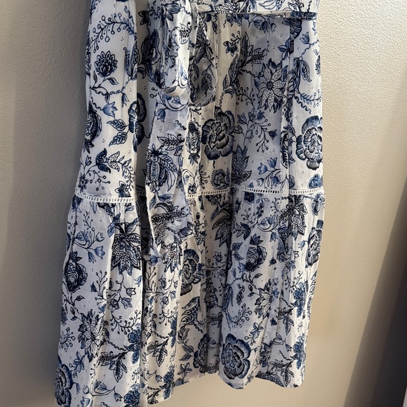 Lucky Brand Blue and White Floral Mini Dress - Picture 5 of 10